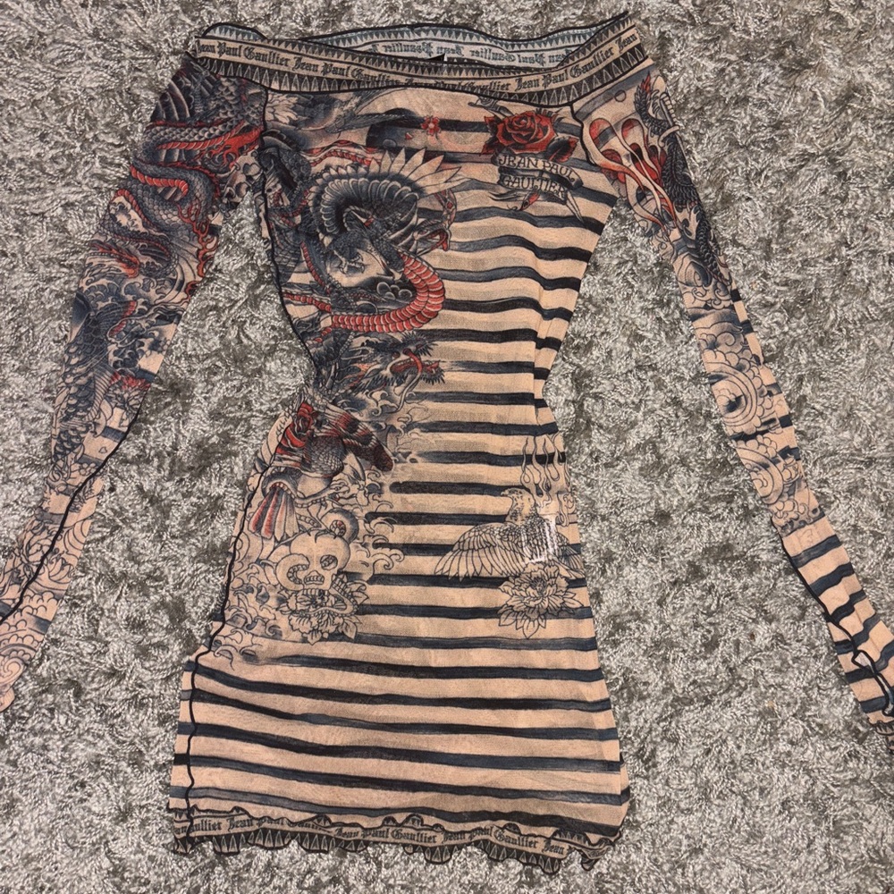 Jean Paul Gaultier Mesh Dress